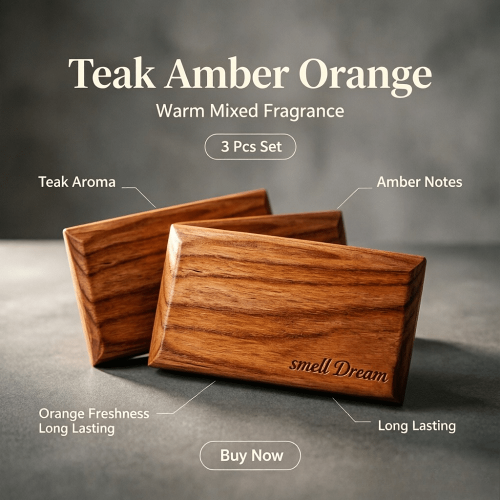 Home Fragrance Ideas - Diffuseur d'Air pour Voiture, Parfum Bois