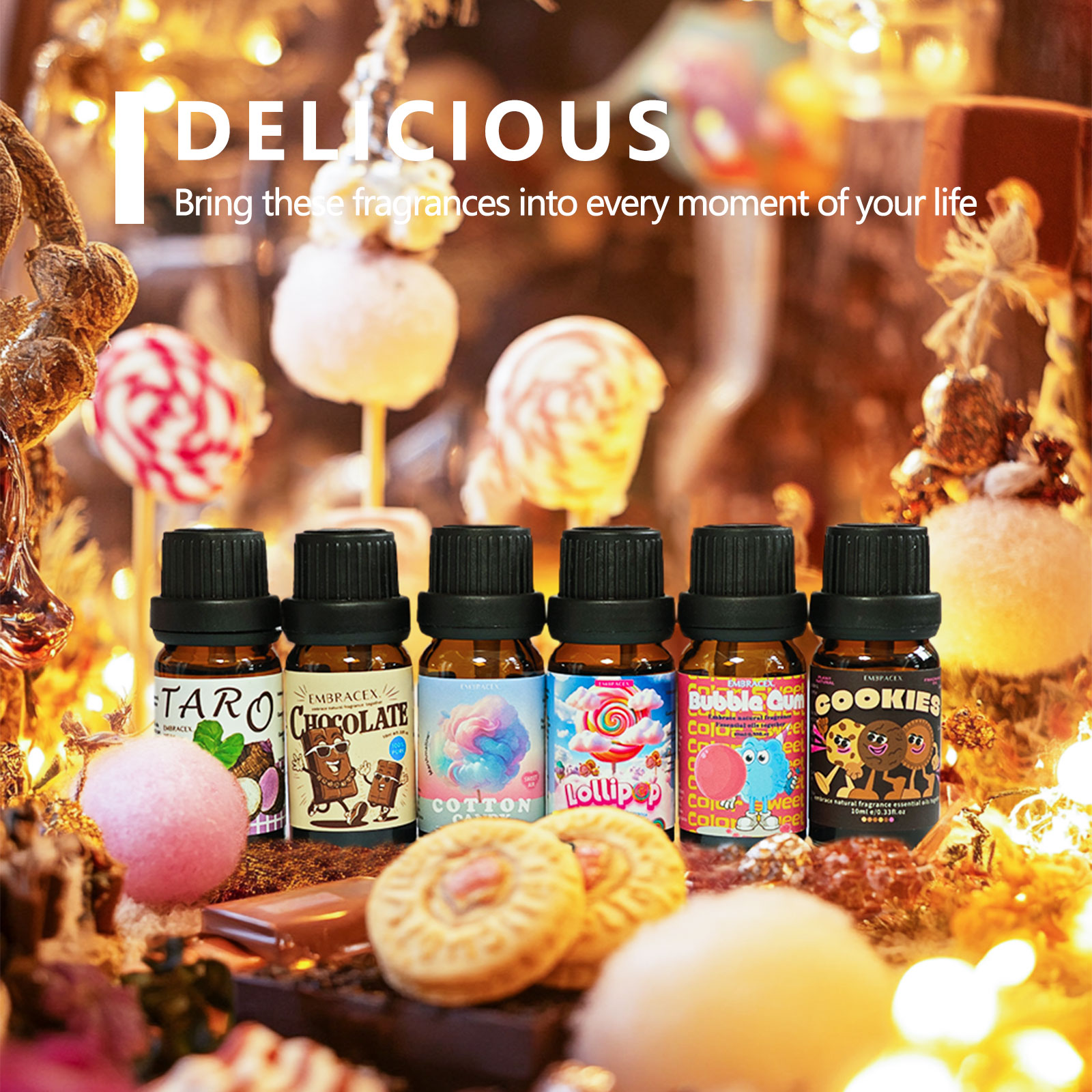 6 pièces/1 ensemble de huiles  - Home Fragrance Rituals avis et prix