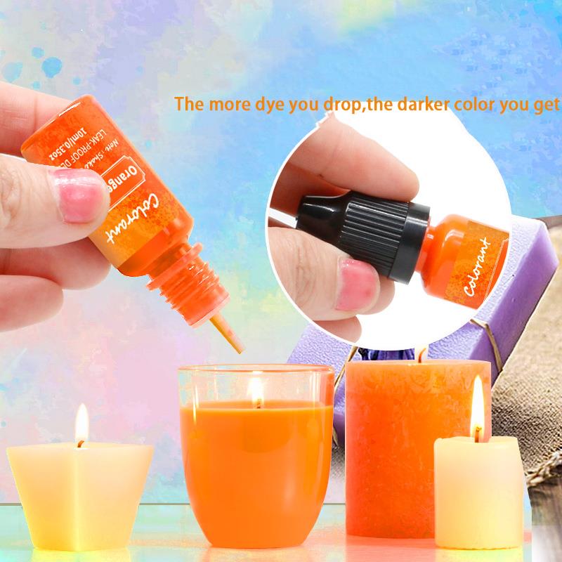 Pigment de bougie d'avertissem - Beeswax Taper Candle avis et prix