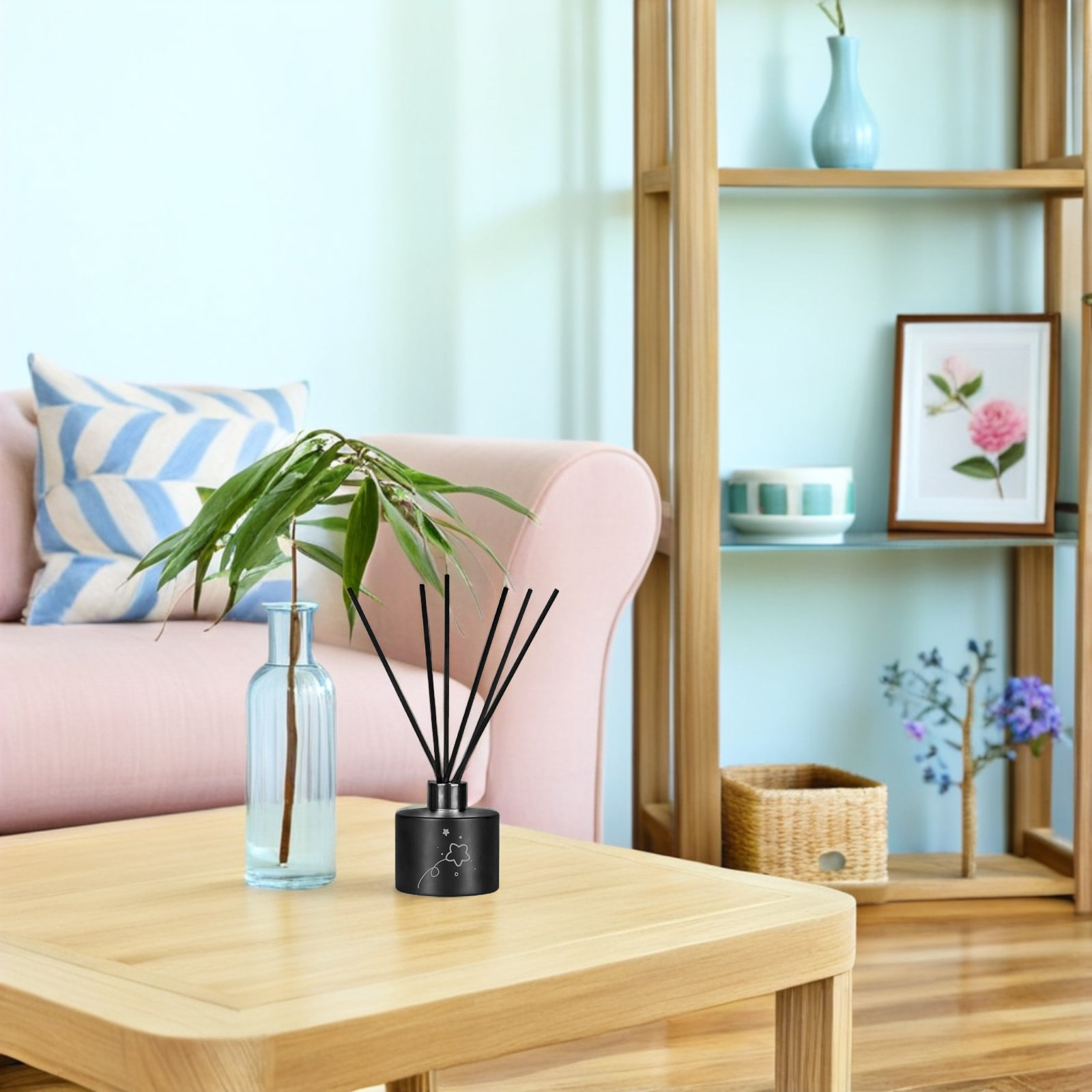 200 bâtonnets en fibre noire p - Reed Diffuser Set avis et prix