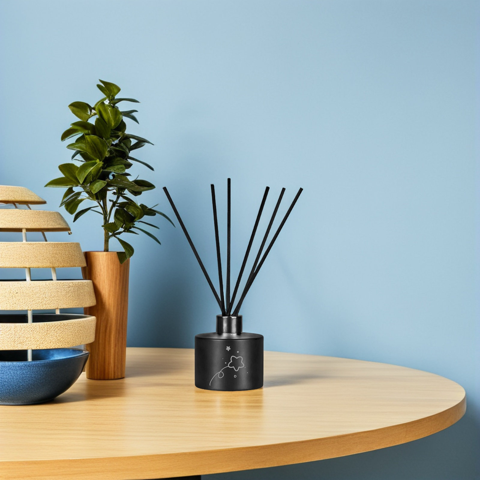 200 bâtonnets en fibre noire p - Reed Diffuser Set avis et prix