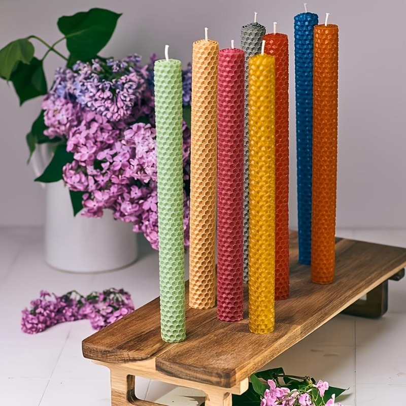 18/27 Bougies allongées fines  - Beeswax Taper Candle avis et prix